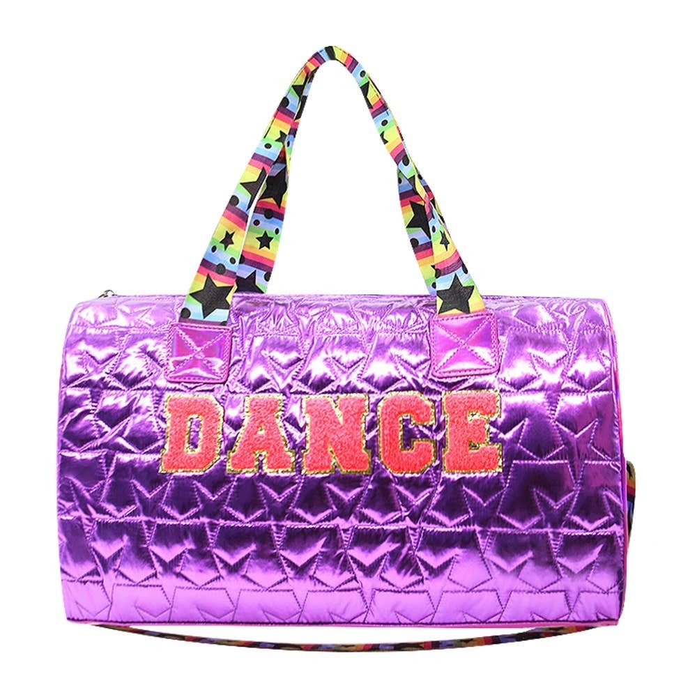 New Varsity Weekender Large Duffel Bag Dance Chenille Patch | Kombs Koture